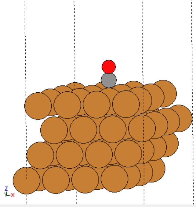 目标表面吸附结构可视化